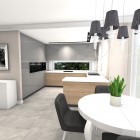 Dom z lasem w tle Katowice