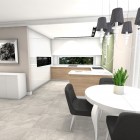 Dom z lasem w tle Katowice