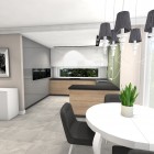 Dom z lasem w tle Katowice