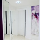 W bieli i fuksji apartament Katowice
