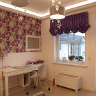 Pokój Dziewczynki z akcentem kwiatowym Katowice