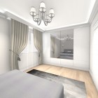 Sypialnia z ognistym akcentem