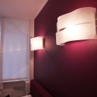 W bieli i fuksji apartament Katowice