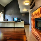 W cieple drewna i kamienia Dom Tychy